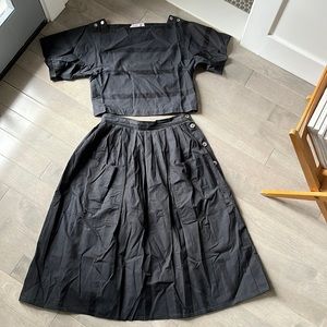 Vintage 2 piece skirt